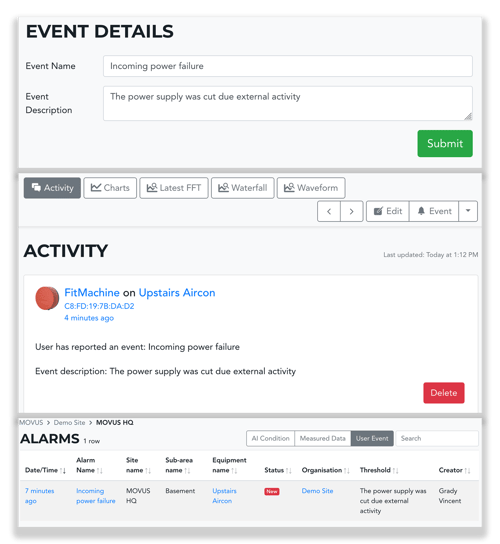 User-Submitted Events